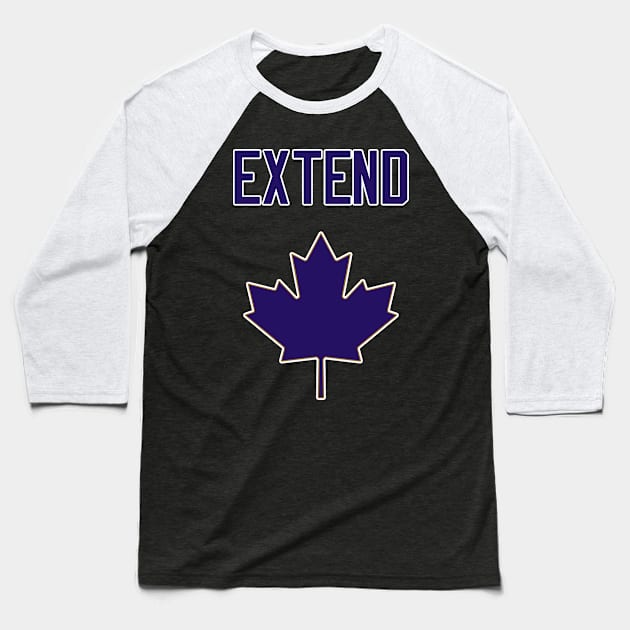 Extend canada Baseball T-Shirt by Seeyaseiya